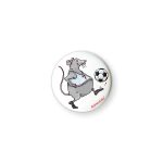 Badge Souris Footballeur Krima & Isa - Disponible au magasin L'Îlot Lamp' à Granville et sur notre site L'Îlot Lamp'. Retrouvez toute la collection Krima & Isa ici !