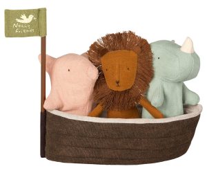 Noah's Ark With 3 Mini Animals - Maileg -